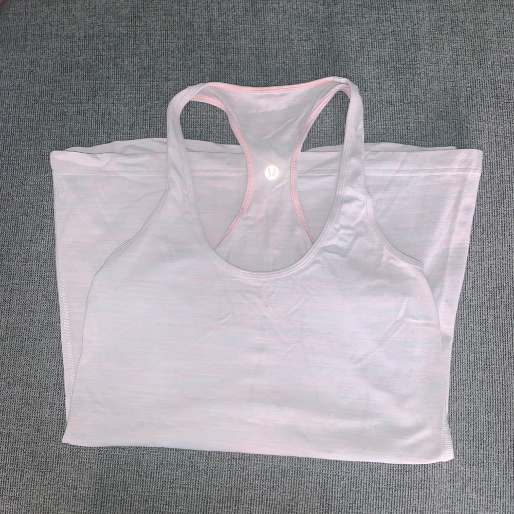 Cool Razorback tank lululemon size 6 full length